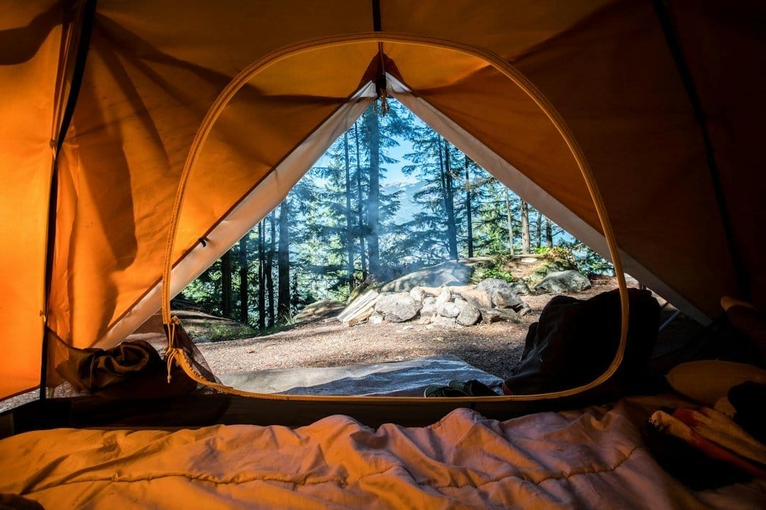 Photo barraca de camping