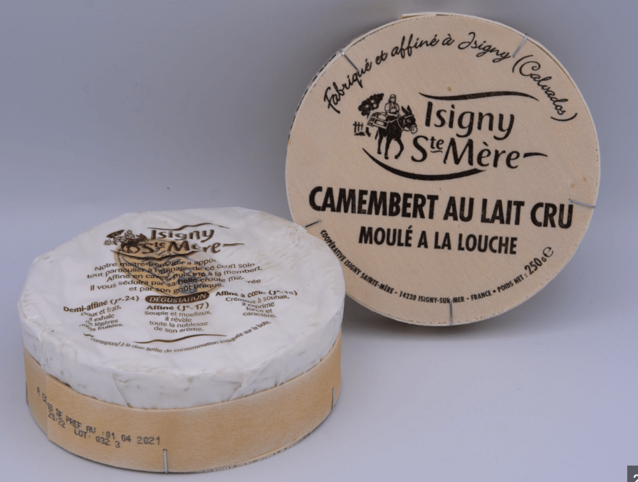 camembert au lait cru - Rotas gastronômicas