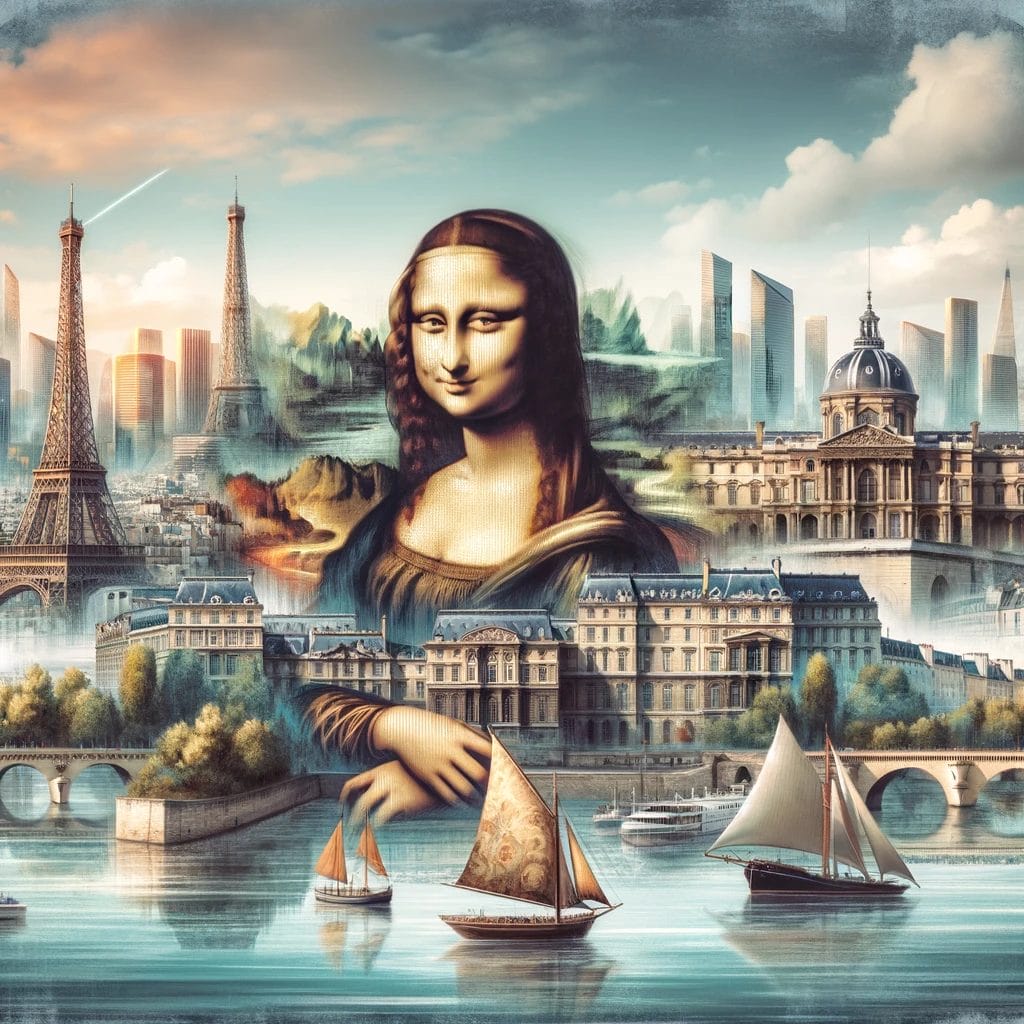 Museu do Louvre expõe a Mona Lisa