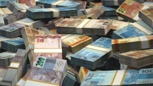Brazil Banknotes Money / Brazilian real / Currency R$ / BRL