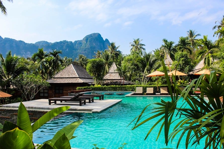 Photo Tropical resort