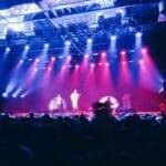 At the concert