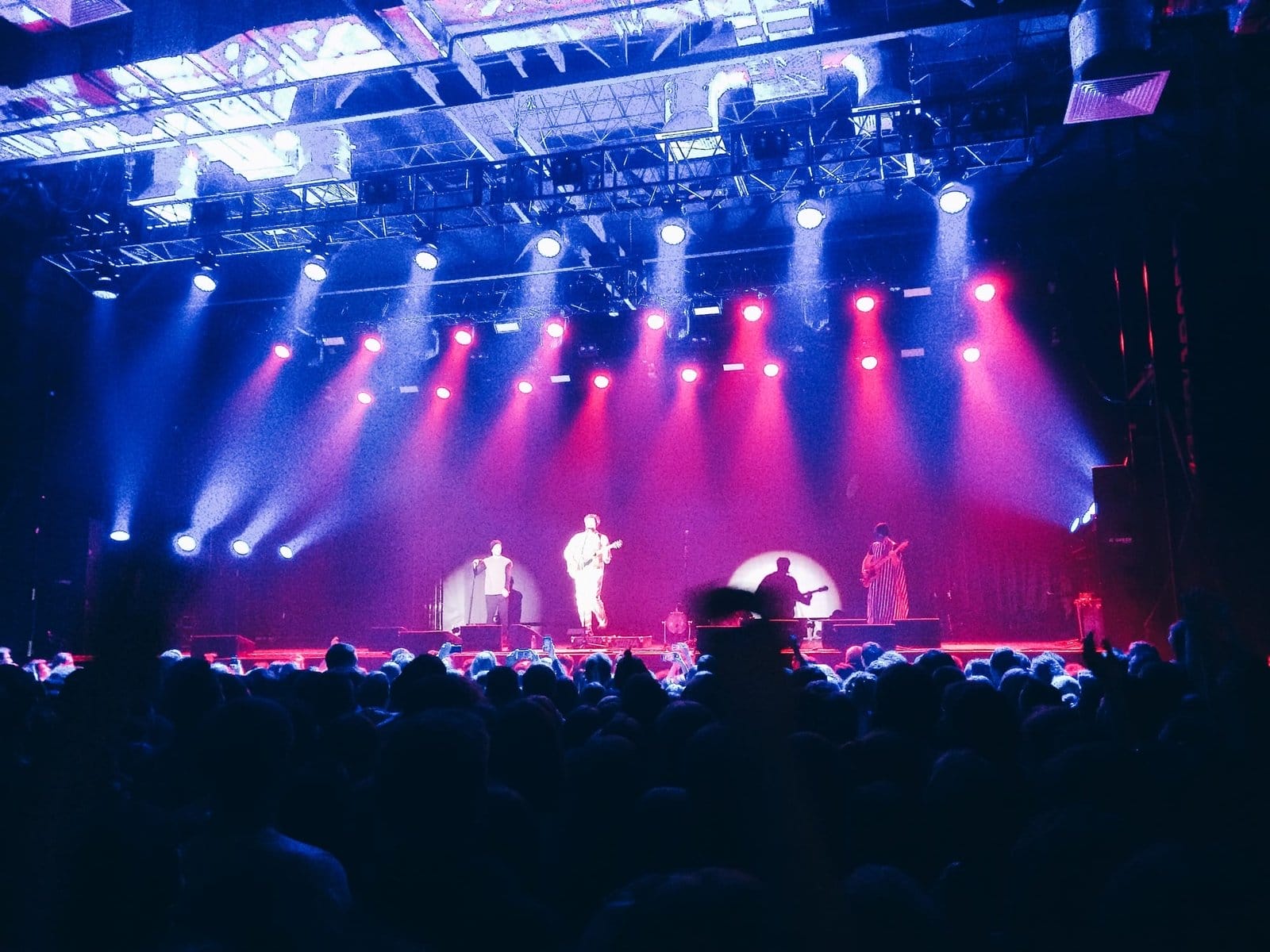 At the concert