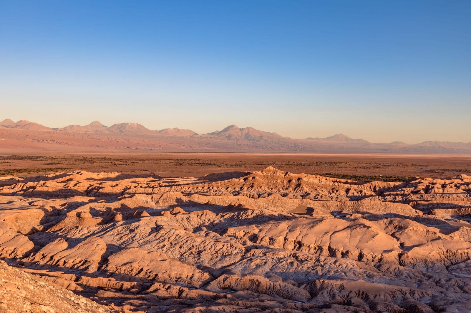 Death Valley at Sunset - Atacama Desert, Chile