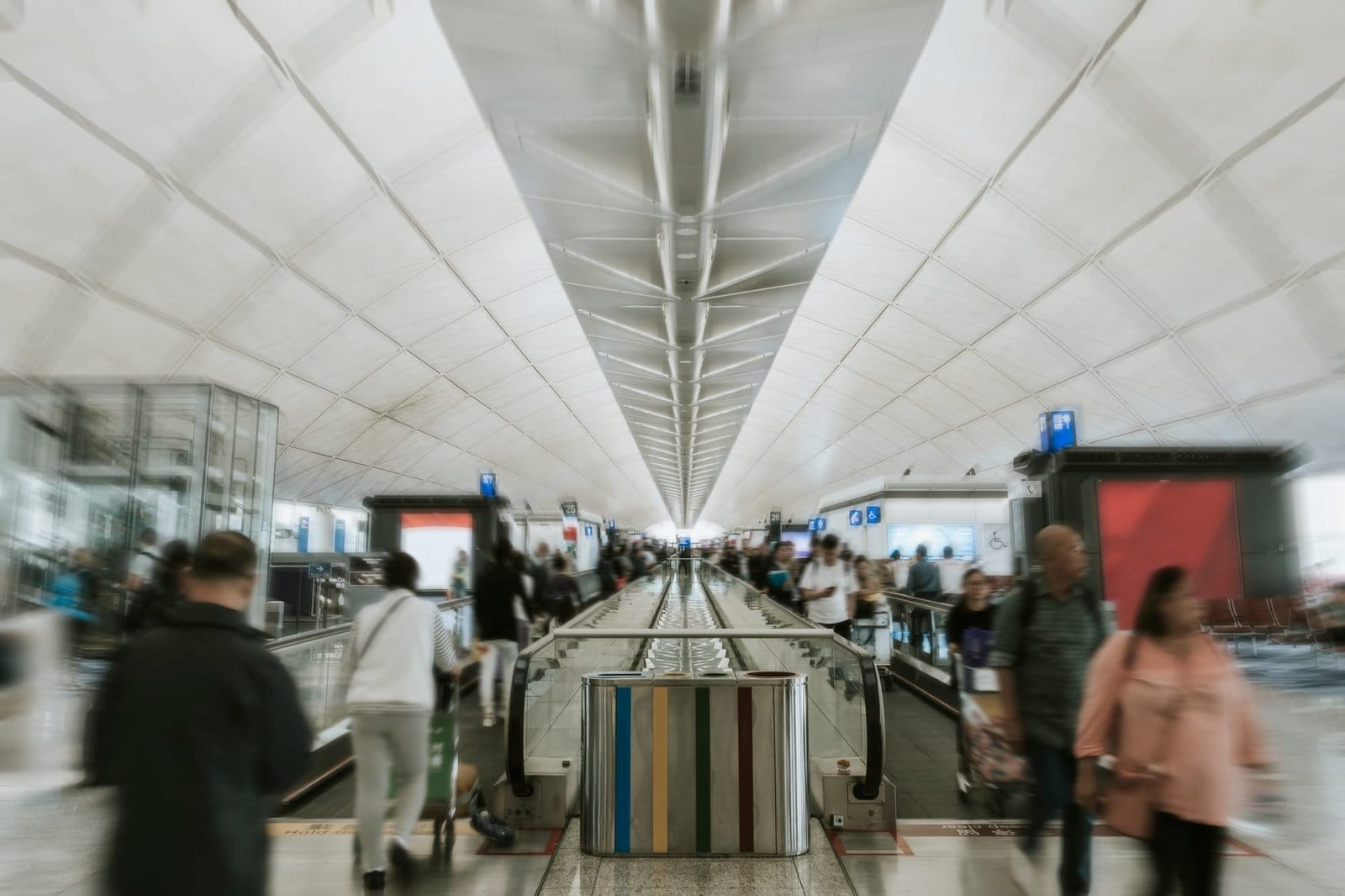 Interior of an airport