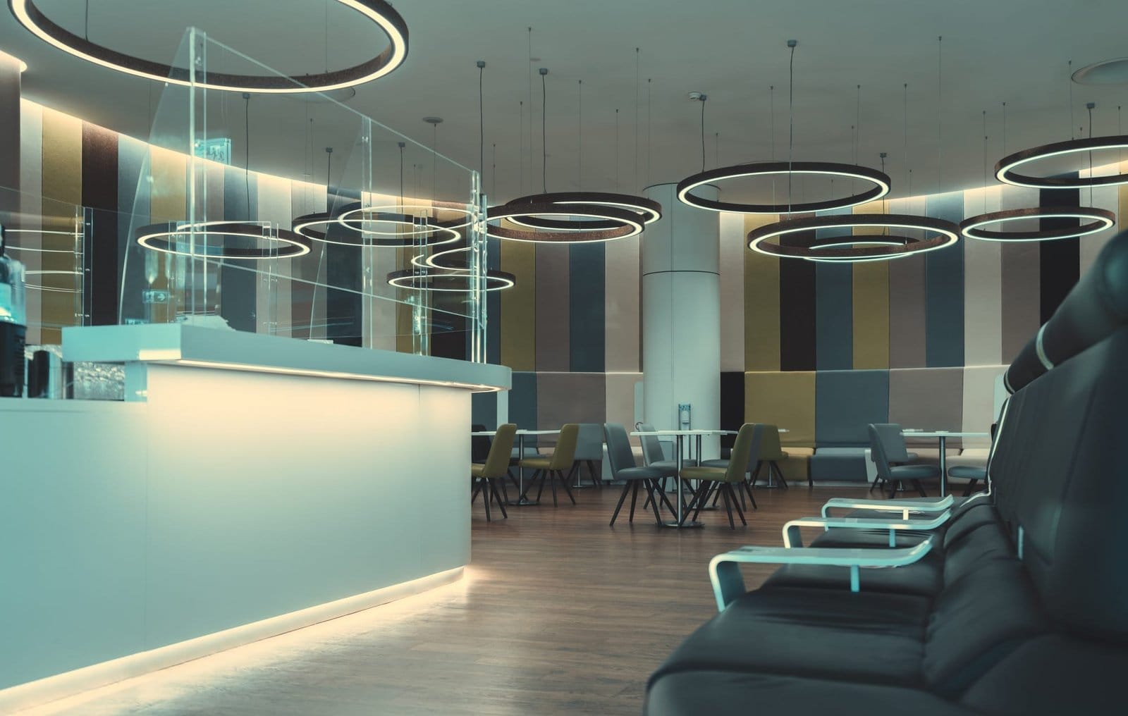 VIP waiting hall in an airport